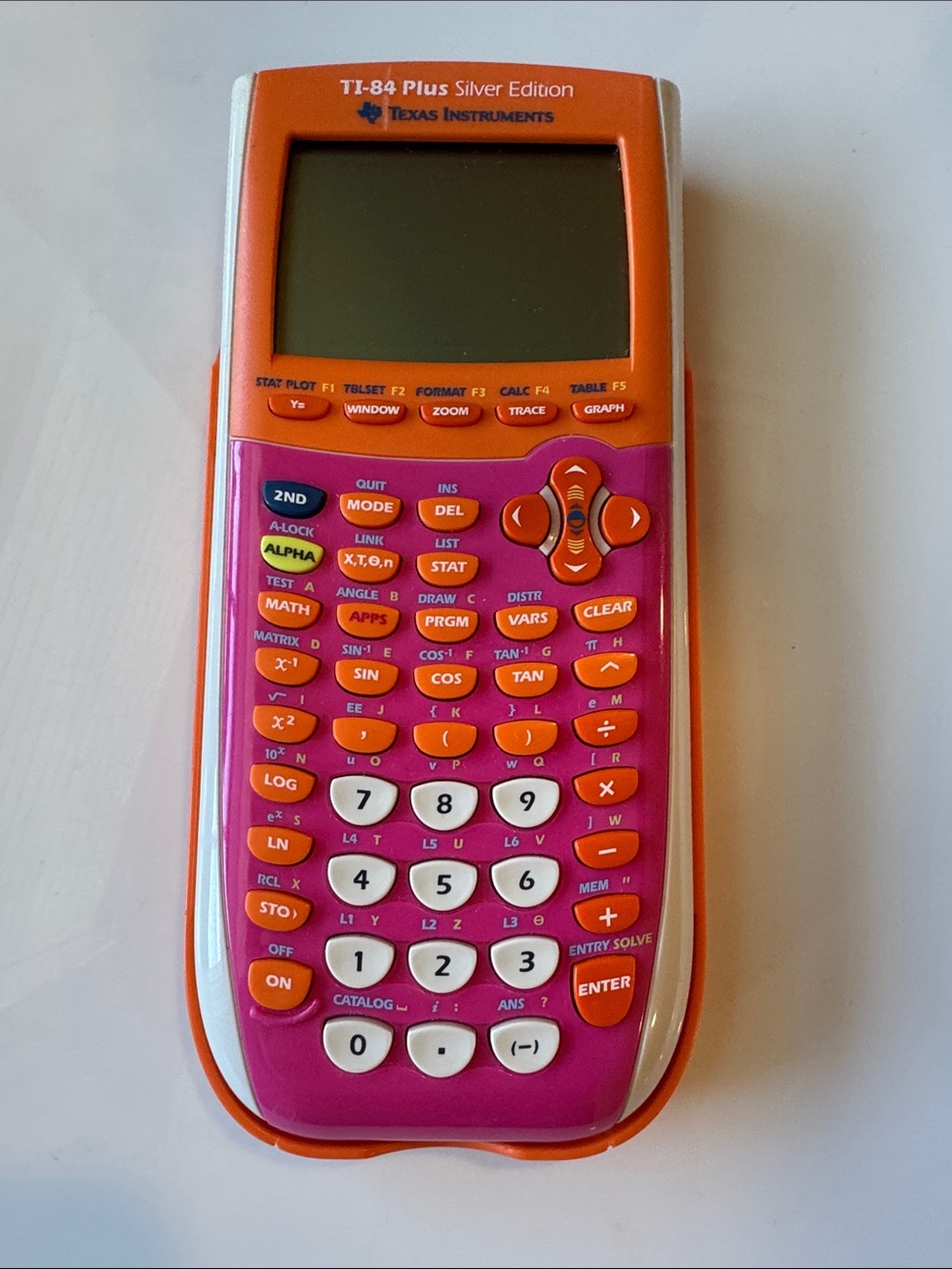 Texas Instruments TI-84 Plus Silver Edition Graphing Calculator with Cover
